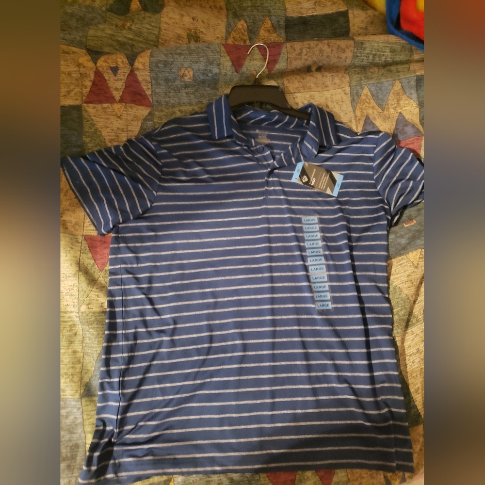 Striped Polo shirt (large)
